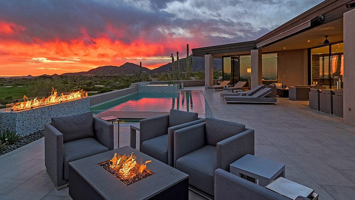 pool area