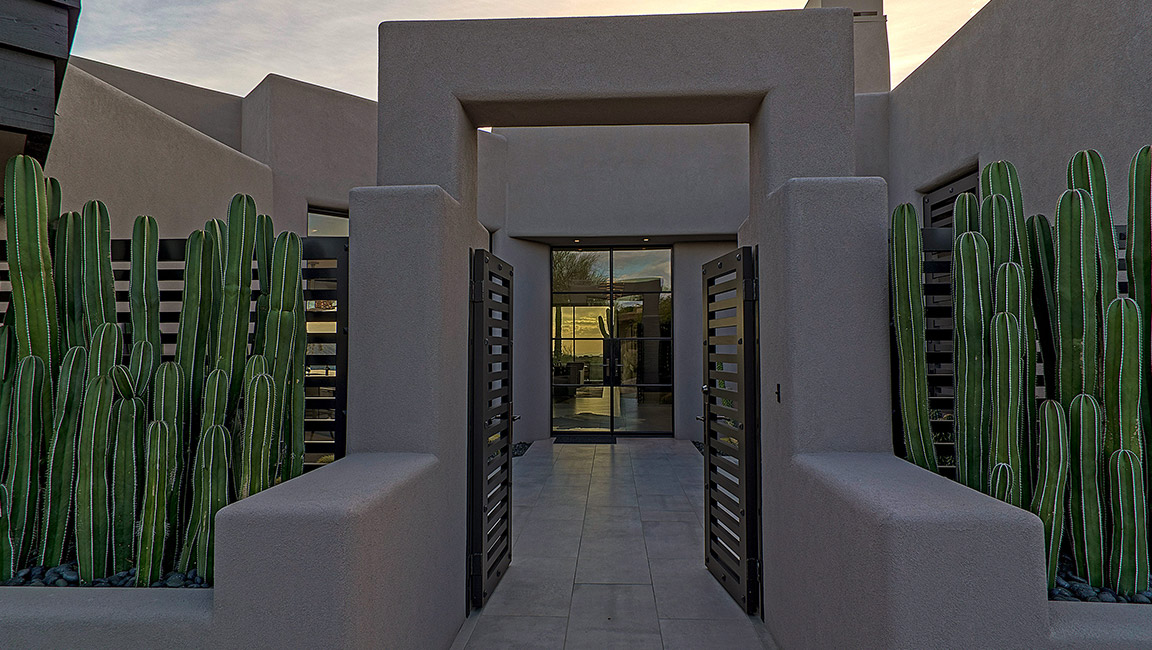 front gate